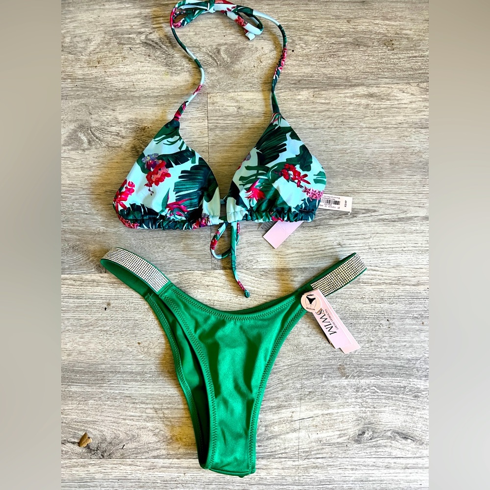 Victoria’s secret Brazilian bikini bottom and matching top
